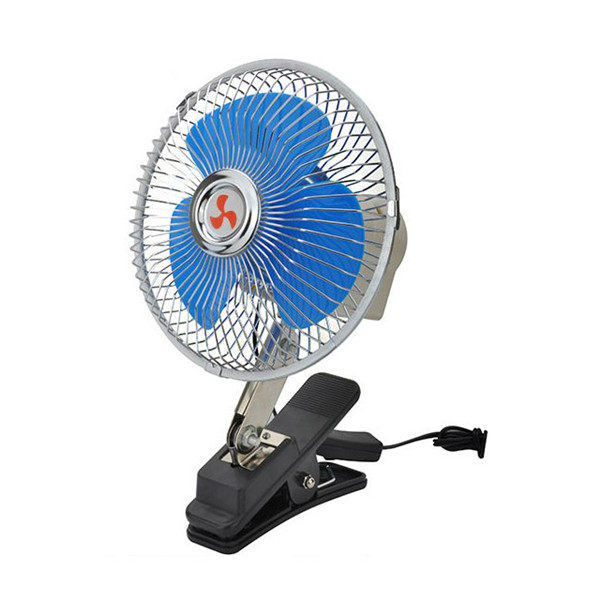 Safety Half Guard Car Fan With Clip